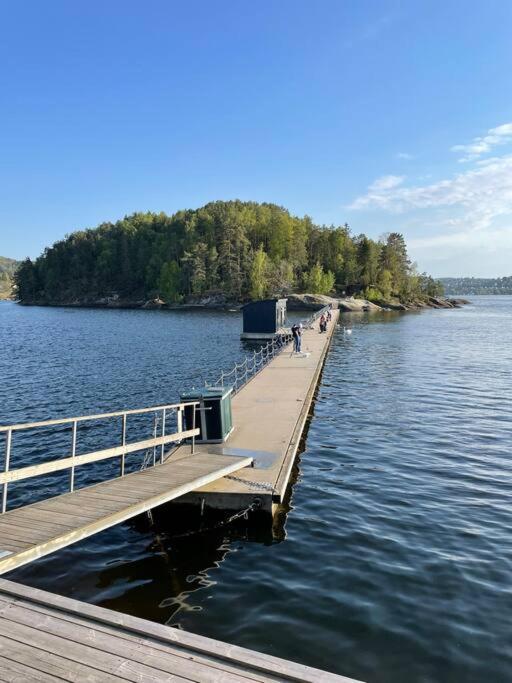 Leilighet Ved Sjoen Med Strand Lägenhet Porsgrunn Exteriör bild
